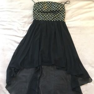 2/$35 Black & Gold Formal Dress